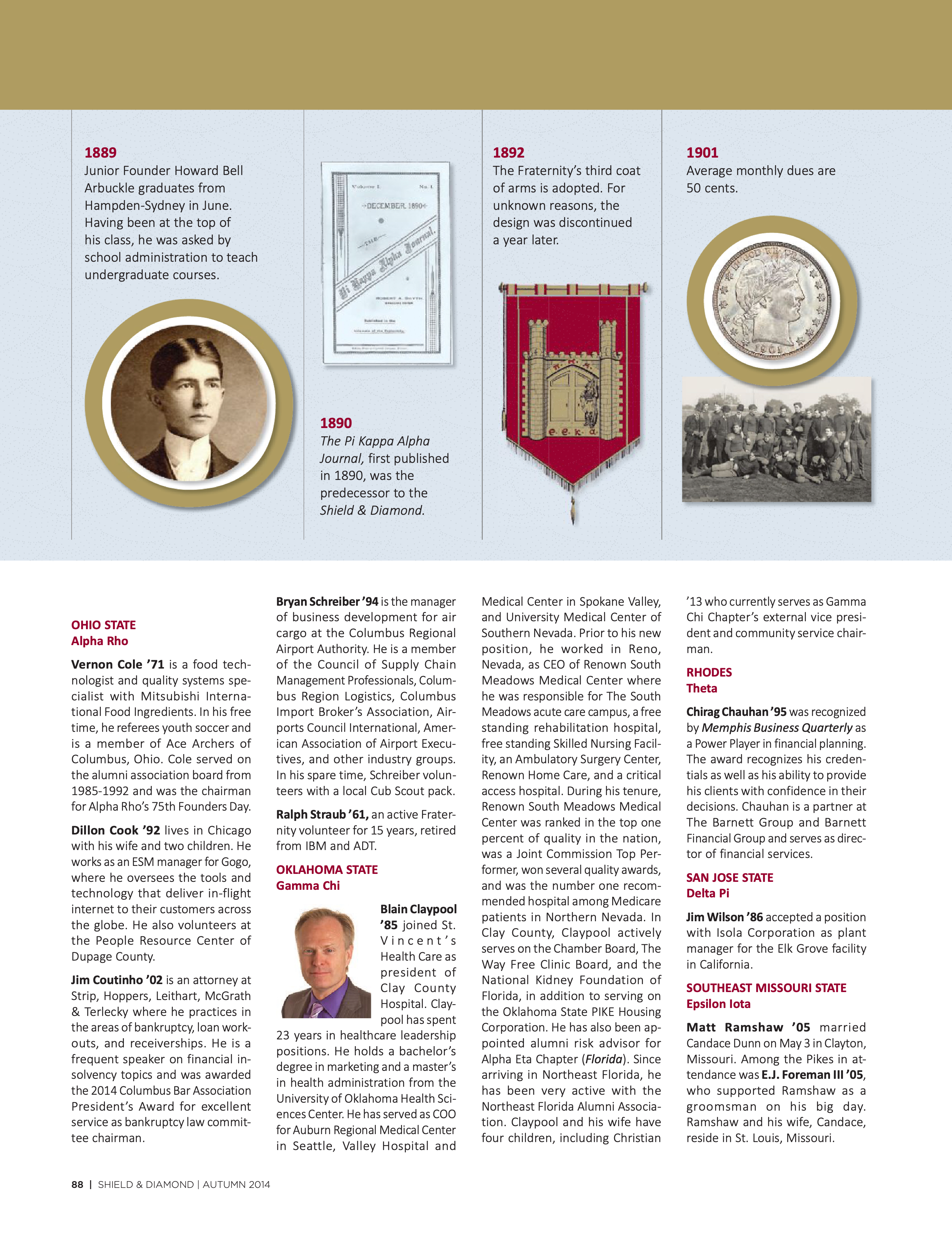 News of Bygone Days, Autumn 2014